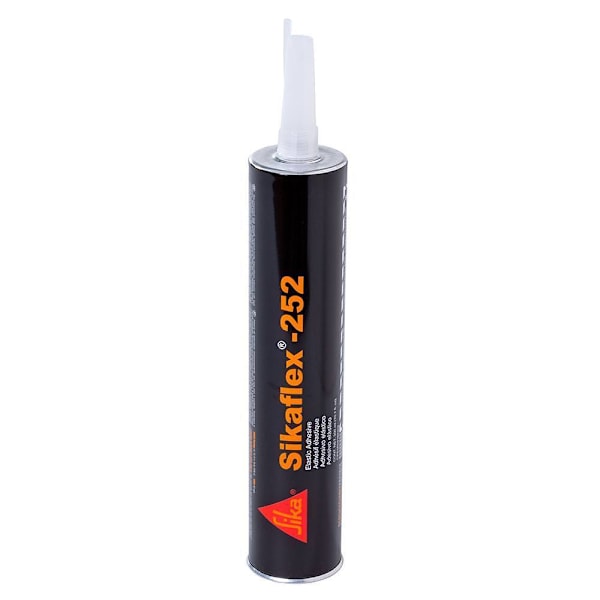 Sika Sikaflex 252 1-Component Moisture-Cured Adhesive, White, 300Ml Cartridge