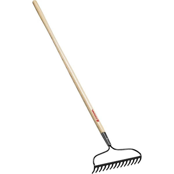 Corona Tools Bow Head Rake 14 in. Head 14 Tines Ash Hardwood Handle