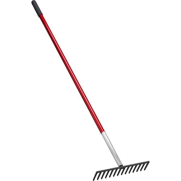 Corona Tools Level Head Rake 14 in. Head 14 Tines Aluminum Handle
