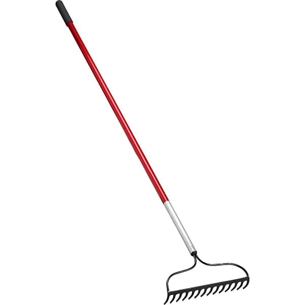 Corona Tools Bow Head Rake 14 in. Head 14 Tines Aluminum Handle