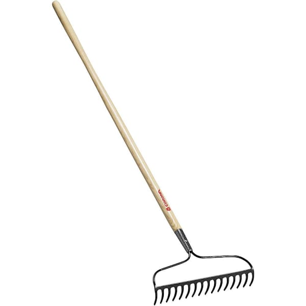 Corona Tools Bow Head Rake 16 In. Head 16 Tines Ash Hardwood Handle