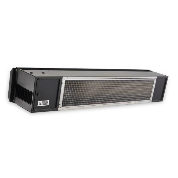 Sunpak Two Stage Natural Gas Patio Heater With Remote, Black
