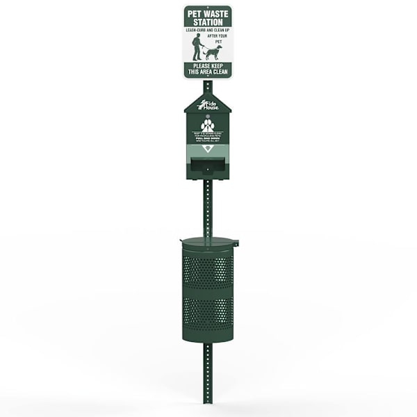Fido House Header Pet Waste Station