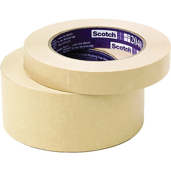 3m 2040-1.5a-Bk 1-1/2" X 60 Yds. Painter's Masking Tape Bulk 24 Rolls