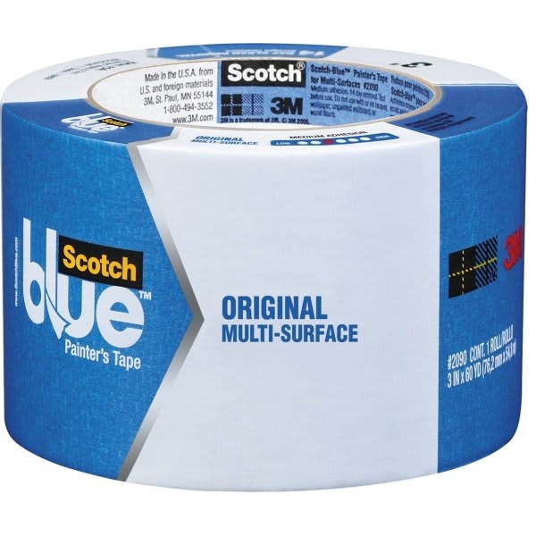 3m Scotch-Blue .70 In. X 60 Yd. Multi-Surface Painter’s Tape (48-Case)