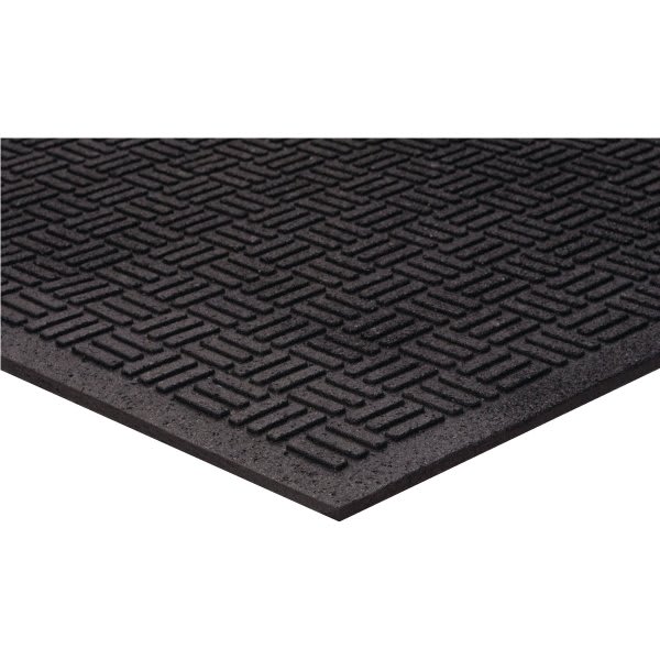 Apache Mills 2 X 3' Indoor/Outdoor Floor Mat Black Apache Mission