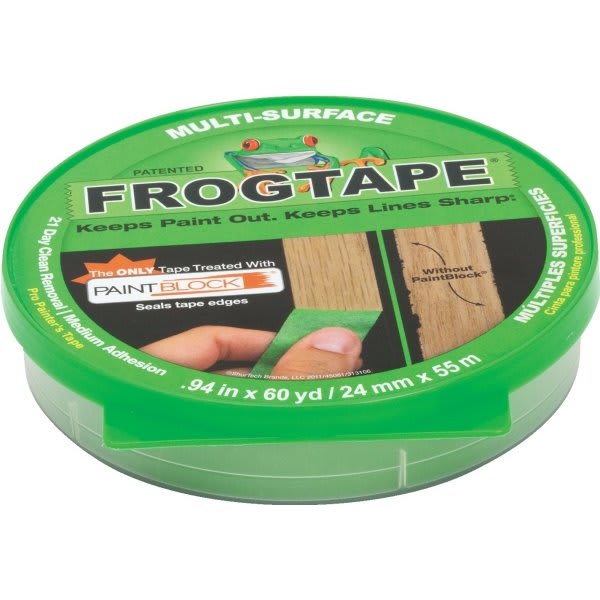 Frogtape 1" X 60 Yd Green Painters Tape