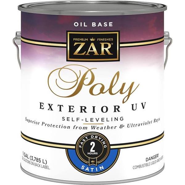 Zar 1 Gal. Satin Poly Uv Ext Oil Base