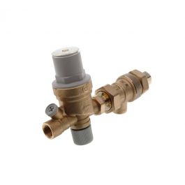 Caleffi 573002A Backflow Preventer Automatic Filling Valve 1/2" NPT × 1/2" NPT W/BFP/AutoFill