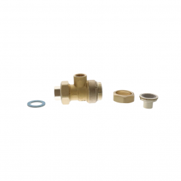Caleffi 573493A Backflow Preventer 1/2" Sweat X 1/2" NPT