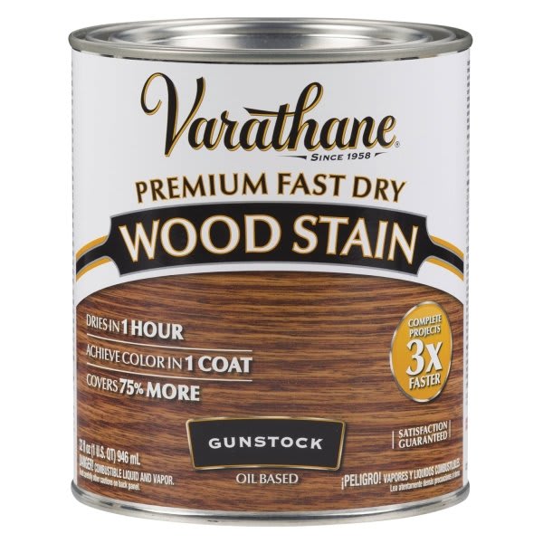 Rust-Oleum Varathane Gunstock Premium Fast Dry Wood Stain Case Of 2