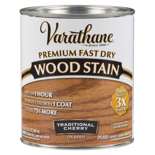 Rust-Oleum Varathane Traditional Cherry Fast Dry Wood Stain Case Of 2