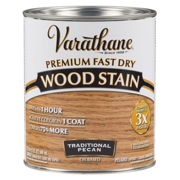 Rust-Oleum Varathane Traditional Pecan Fast Dry Wood Stain Case Of 2