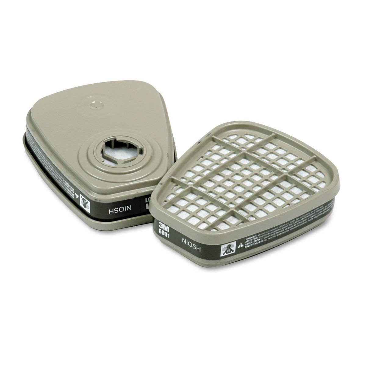 6000 & 7000 Series Half and Full Facepiece Cartridges & Filters - 21674 organic vapor cartridge 2/pkg 30pkg [Set of 2]