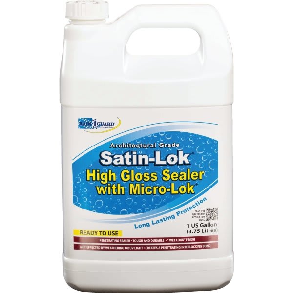 Rainguard 1 Gallon Satin-Lok High Gloss Surface Sealer With Micro-Lok