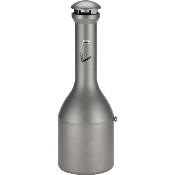 Rubbermaid Commercial Infinity Traditional Smoking Receptacle (Antique Pewter)