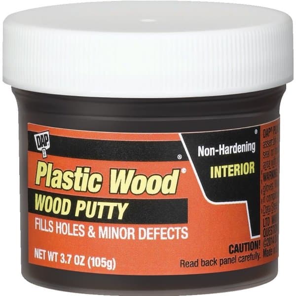Dap 3.7 Oz Ebony Plastic Wood Putty Package Of 6