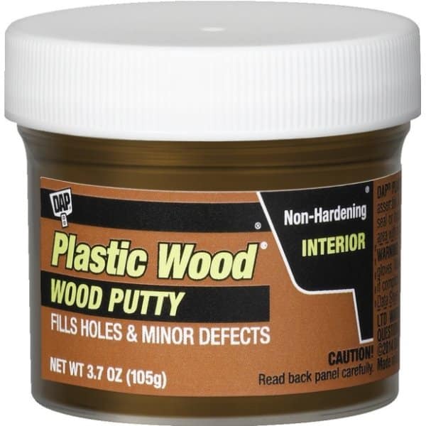 Dap 3.7 Oz Red Mahagony Plastic Wood Putty Package Of 6