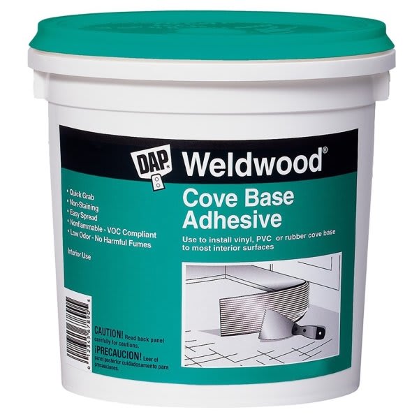 Dap Weldwood 1 Qt Cove Base Adhesive Package Of 6