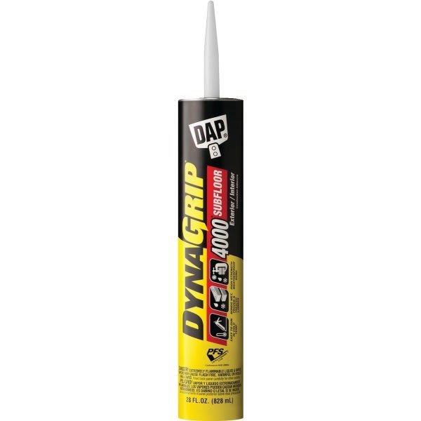 Dap Dynagrip 28oz Subfloor Construction Adhesive Package Of 12