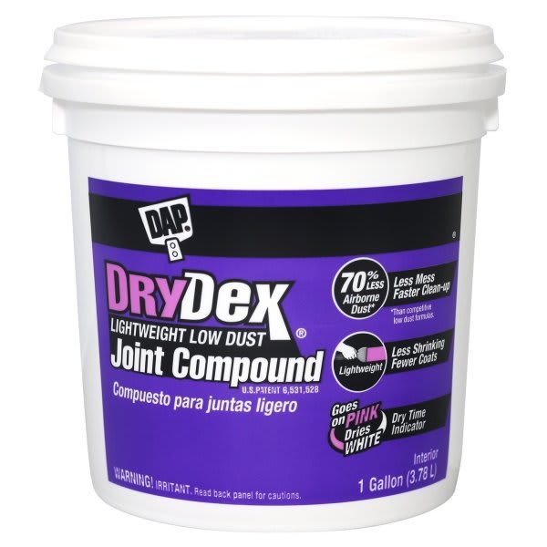 Dap 1 Gallon Drydex Lightweight Low-Dust Joint Compound (2-Pack)