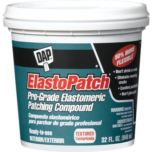 Dap 1 Qt Elastopatch Textured Flexible Patching Compound (6-Pack)