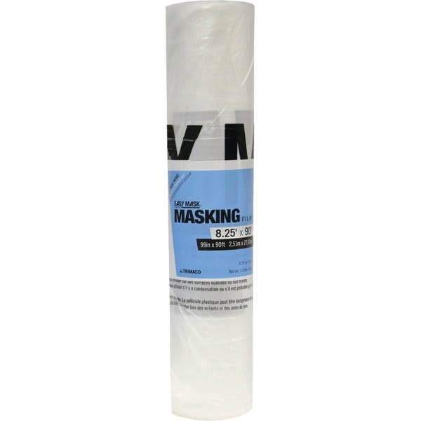 Trimaco 69990 99" X 90' Standard Masking Film, Package Of 12