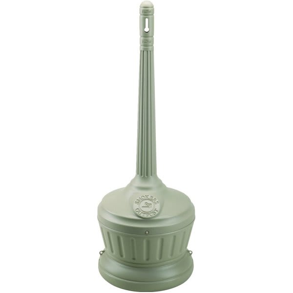 Commercial Zone Products Smokers Outpost Polyethylene Cigarette Receptacle (Beige)