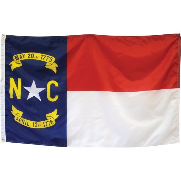 Valley Forge Flag State Flag North Carolina 6' X 4'