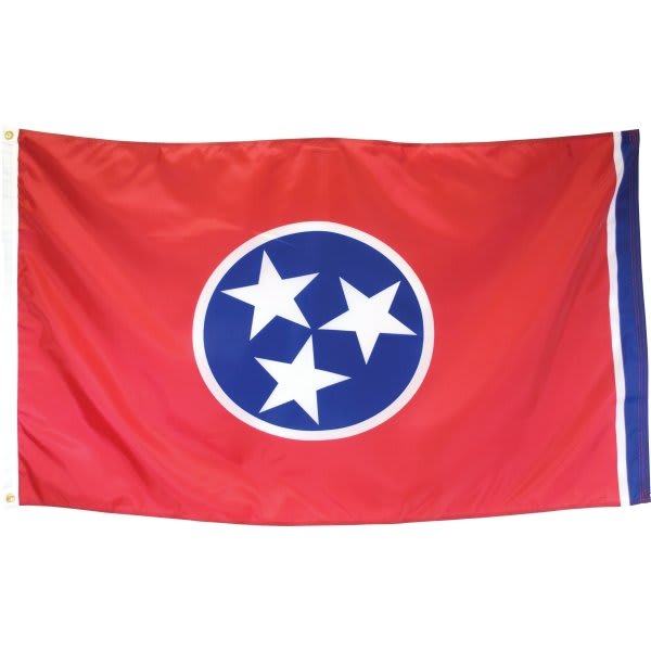 Valley Forge Flag State Flag Tennessee 5' X 3'