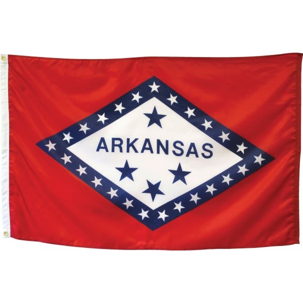 Valley Forge Flag State Flag Arkansas 5' X 3'