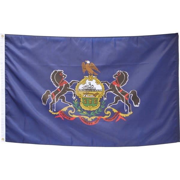 Valley Forge Flag State Flag Pennsylvania 6' X 4'