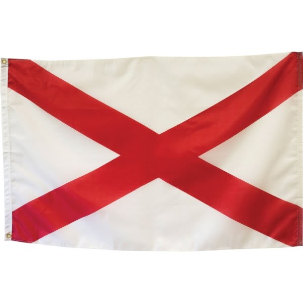 Valley Forge Flag State Flag Alabama 5' X 3'