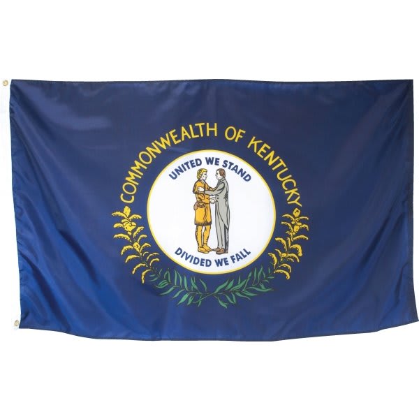 Valley Forge Flag State Flag Kentucky 5' X 3'