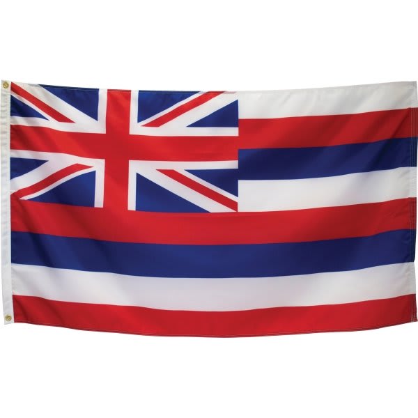 Valley Forge Flag State Flag Hawaii 5' X 3'