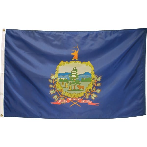 Valley Forge Flag State Flag Vermont 5' X 3'