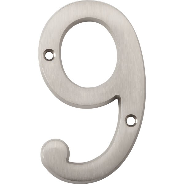 Hy-Ko 4" Satin Nickel Number 9