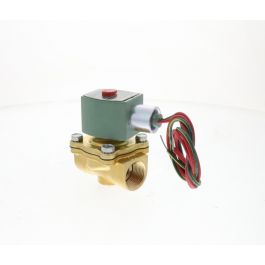ASCO 8210G9-240V 3/4" N/C Brass Solenoid Valve 5Cv 5-125 PSI