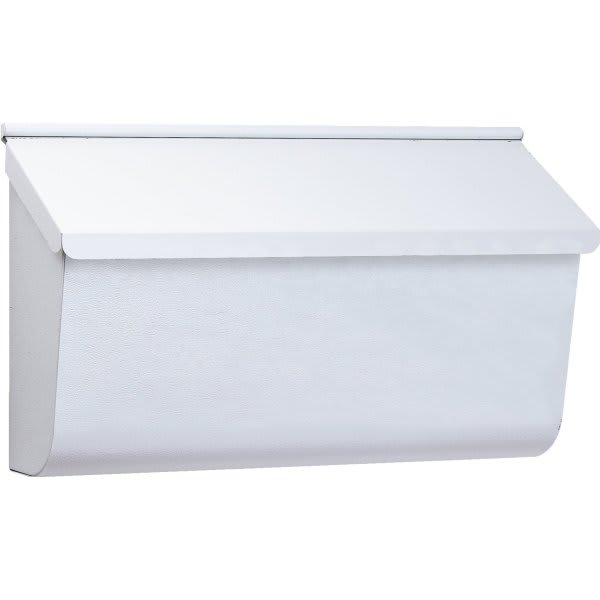 Gibraltar Mailboxes Woodlands Wall Mount Mailbox In White