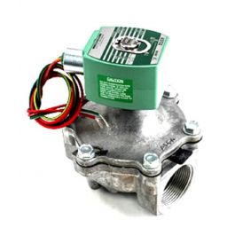 Asco 8215G70-24VDC Solenoid Valve N/C 1-1/2" NPT 0-25 PSI 24 VDC