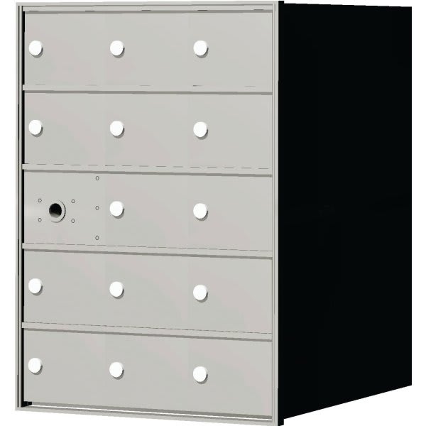 Florence Mfg 1400 Series Horizontal Front Load Mailbox 1 Master Door,14 Mailboxes