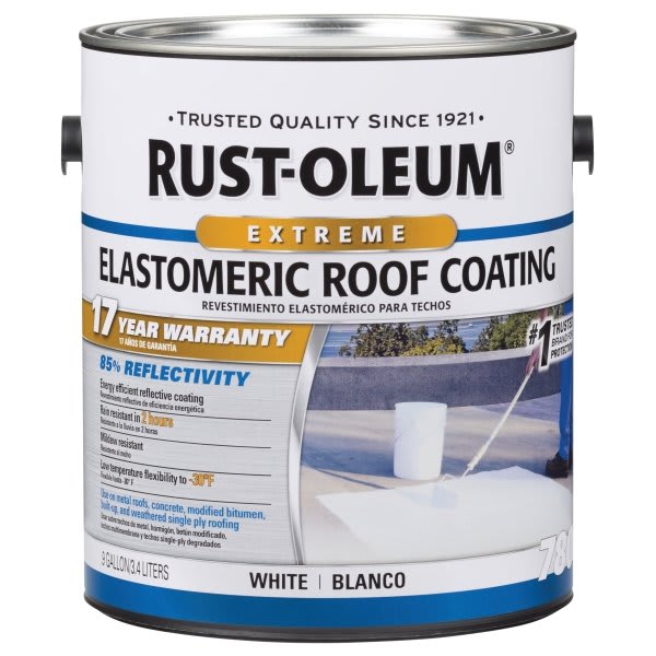 Rust-Oleum 115.2 Oz 17-Year Elastomeric Roof Coating Package Of 2