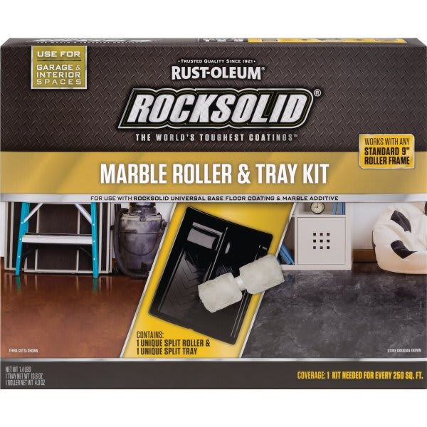 Rust-Oleum Rocksolid Duallie Roller Kit 9"