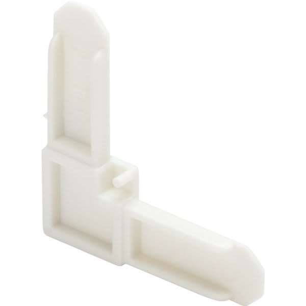 1/4 In Plastic Screen Frame Corner (100-Pack) (White)