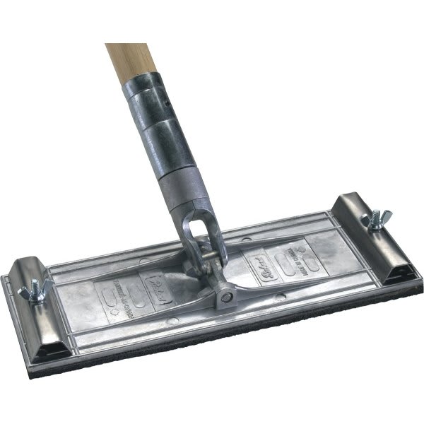 Hyde 09048 Aluminum Hd Pole Sander W/ 48" Wooden Handle