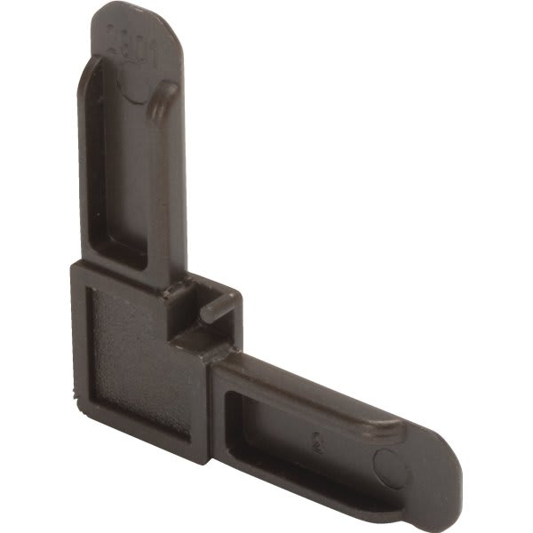 1/4 In Plastic Frame Corner (100-Pack) (Bronze)