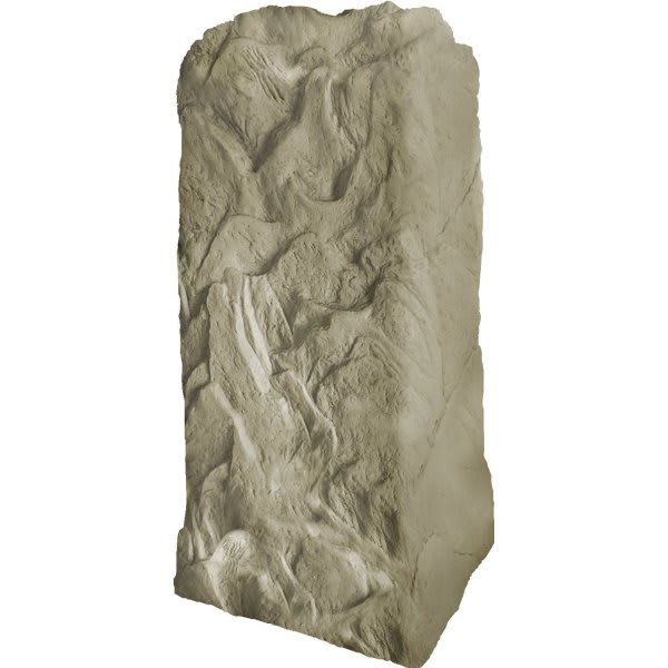 Emsco Monolith Column Resin Landscape Rock - Sandstone Textured Finish