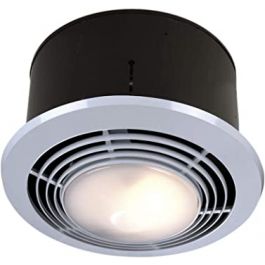 Broan-NuTone 9093WH Heater Exhaust Vent Fan W/Light 70 CFM