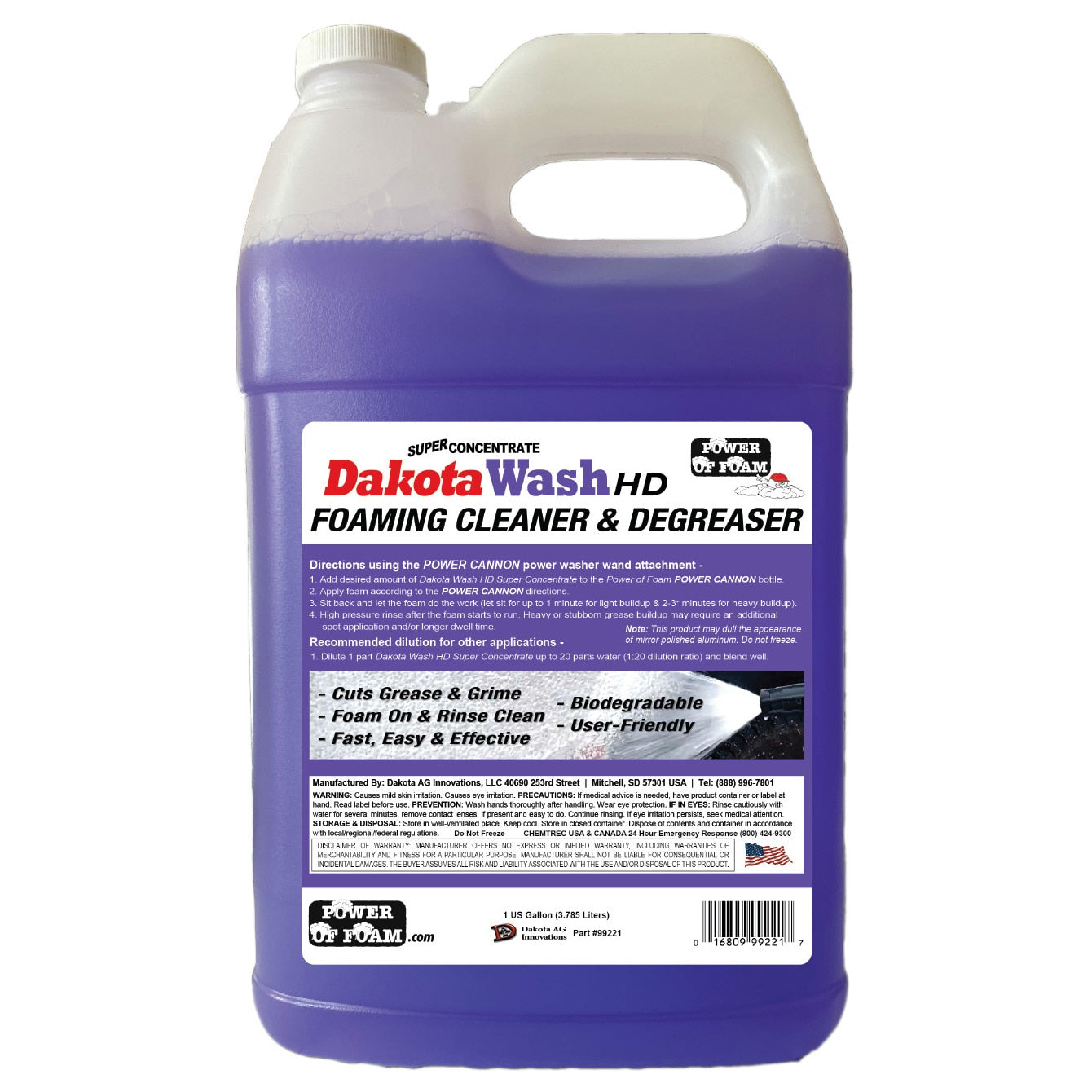 Genie Part # 99221DA – Dakota Wash HD Super Concentrate