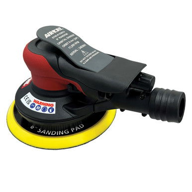 6" Central Vacuum Palm Sander 3/8" Orbit 11,000 RPM 6700-6-338CV